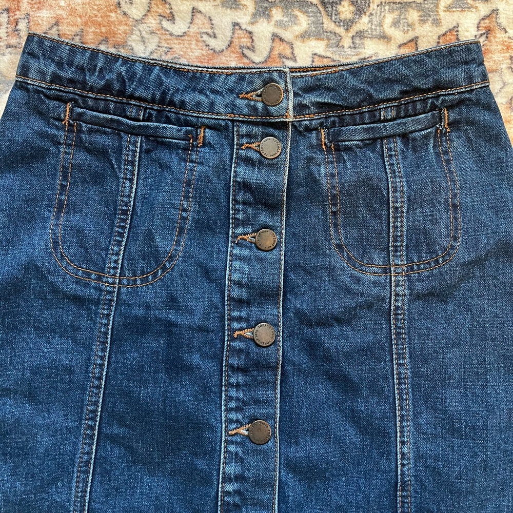 Topshop denim skirt - Picture 3 of 11